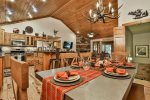 Dine in kitchen or outdoors on porch